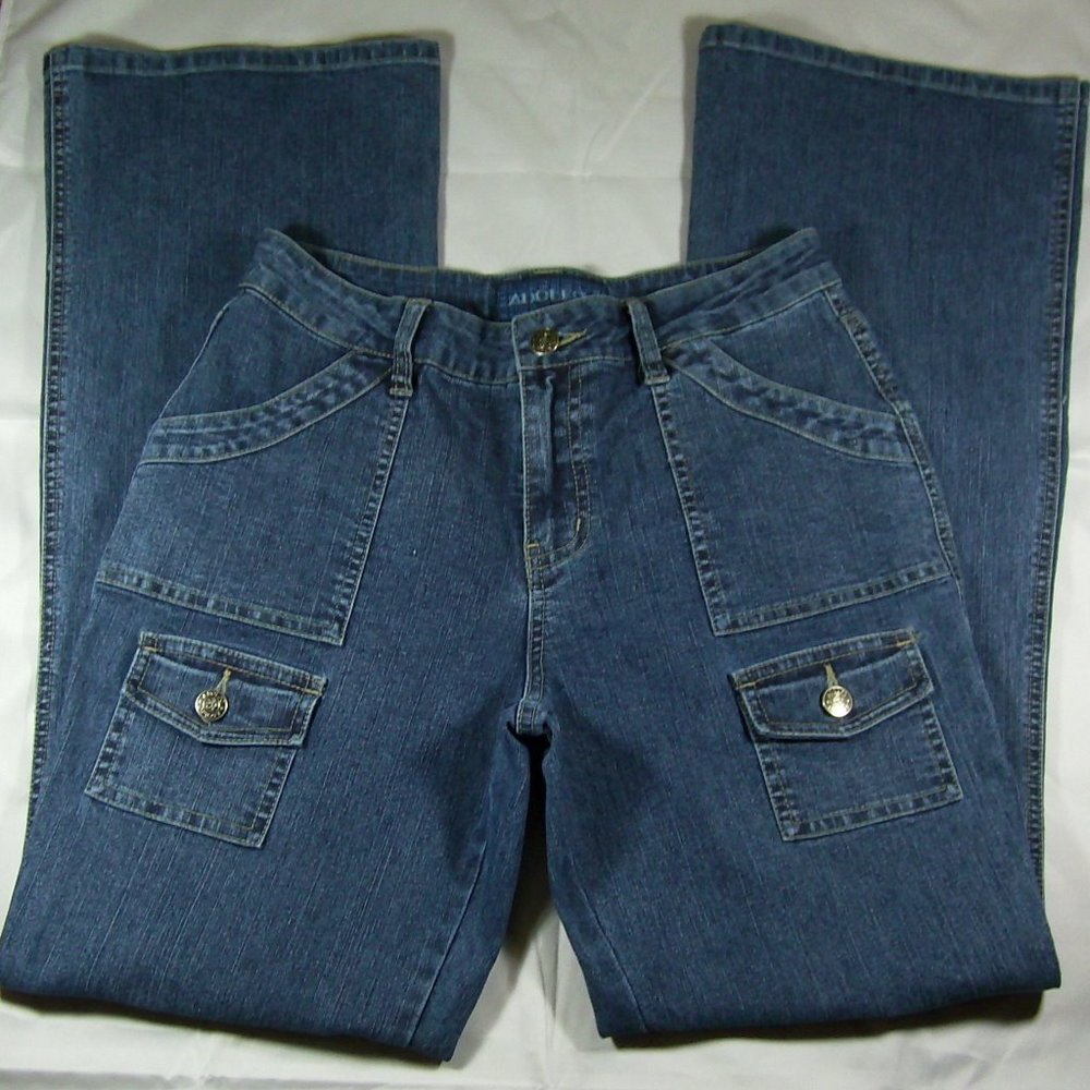 Adolfo Dark Blue Jeans - Size 4
